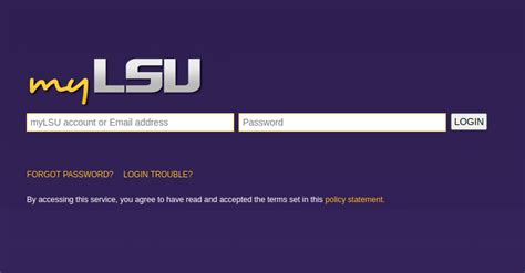 mylsuy|my lsu account.